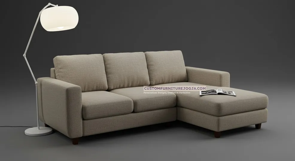 Jasa Pembuatan L Shape Sofa Jogja